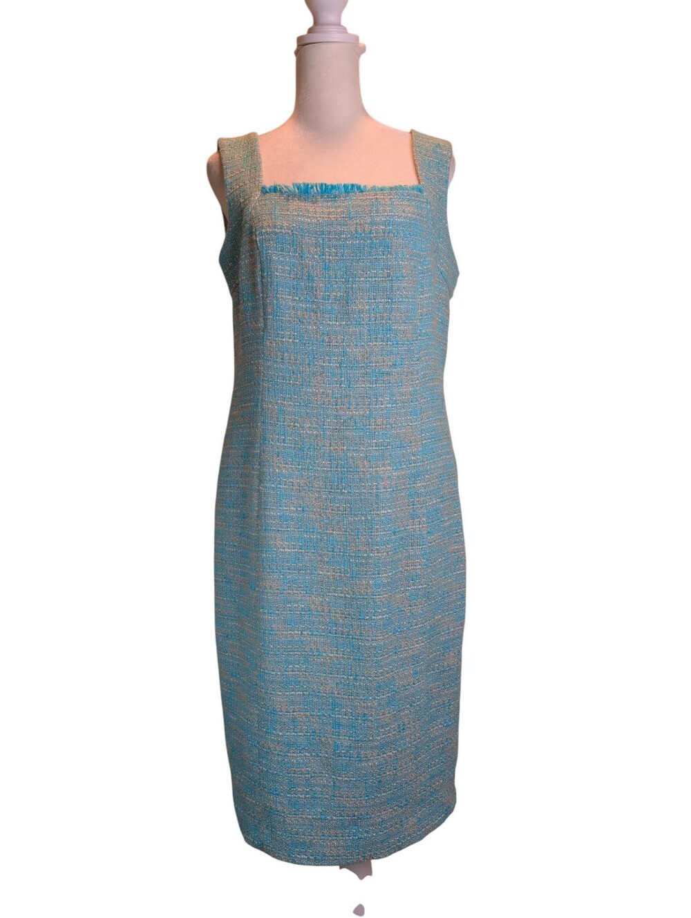Jones New York Tweed Sheath Dress, Size 6